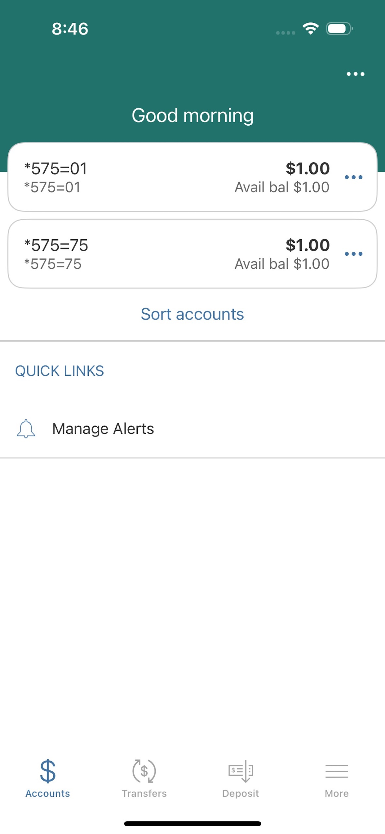Memorial FCU screenshot 3