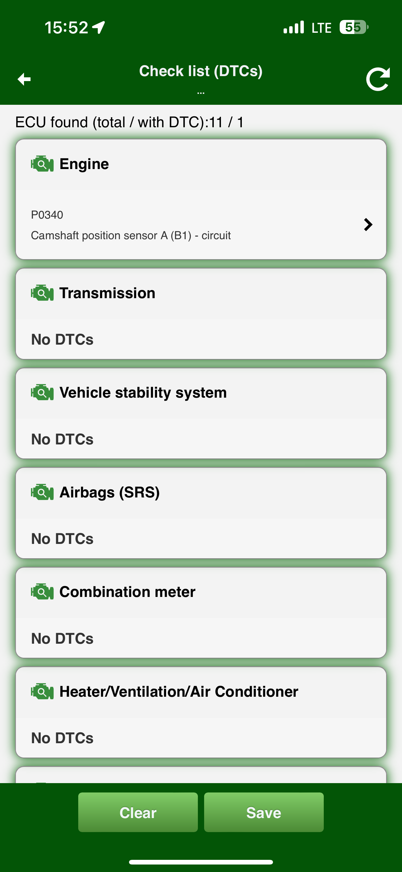 MotorData OBD ELM car scanner