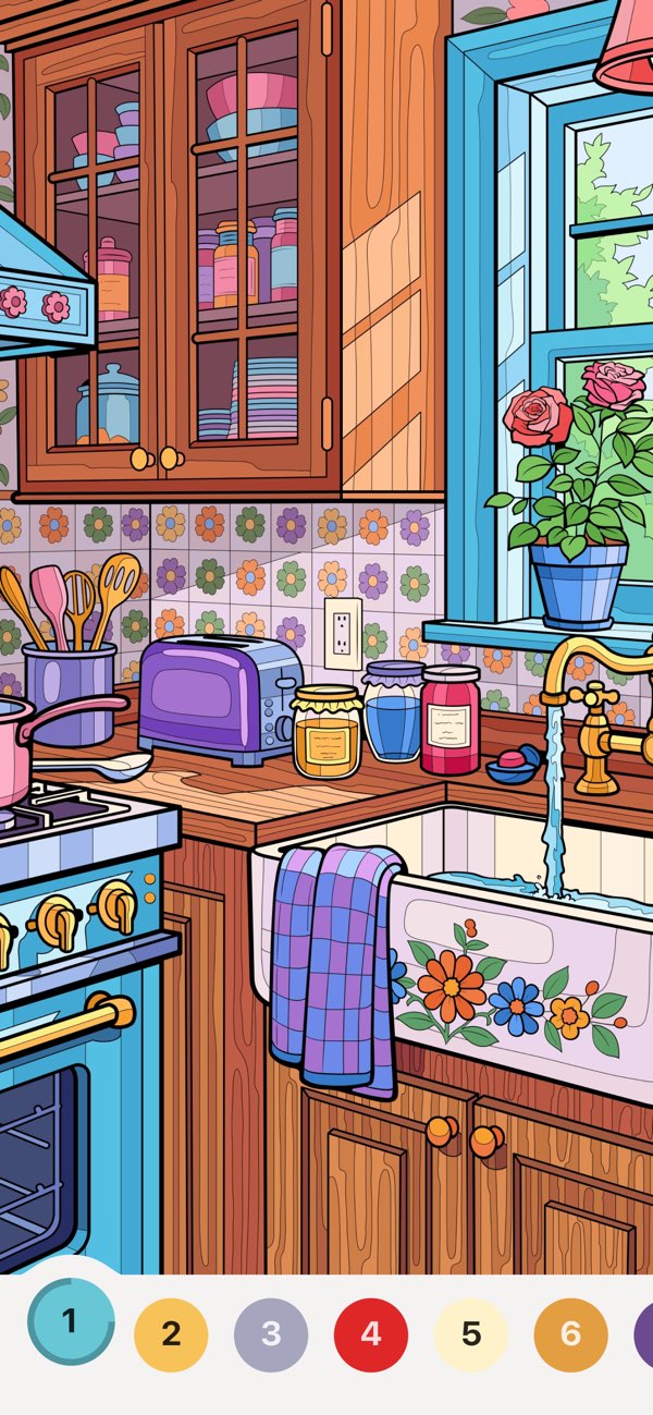 Chill Color - Paint by Number screenshot 1