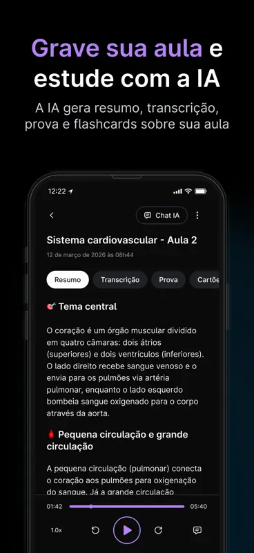 Guru IA: App de Estudos screenshot 4 of 6