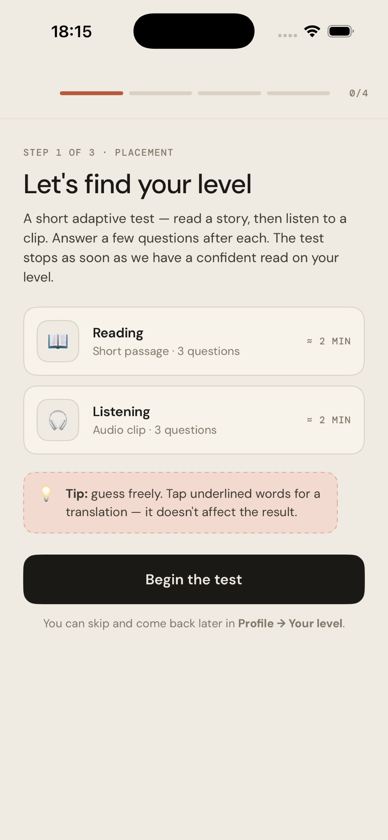 Verso: Learn Languages