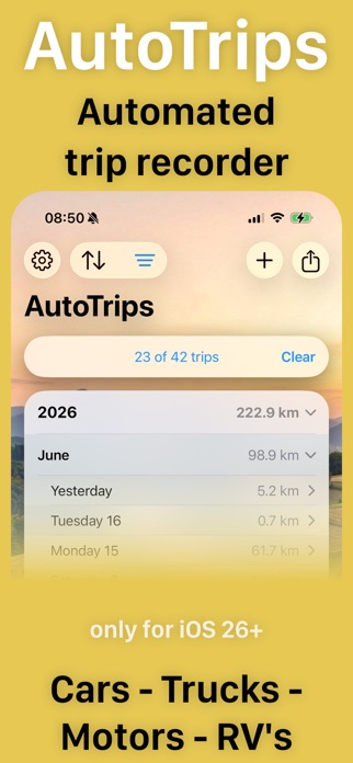 AutoTrips Screenshot 1 of 7