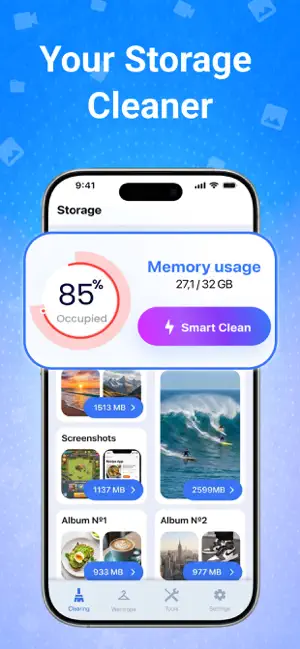 Storage Cleaner - Boost Mobile screenshot 1