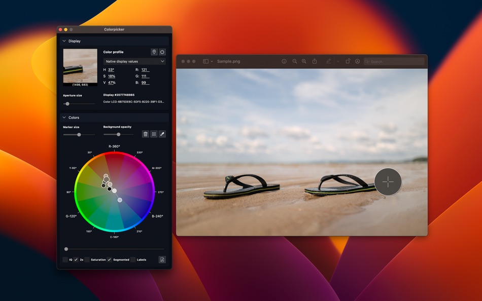 #2. Color Picker: Stay in harmony (macOS) Podle: Mikael Sundell