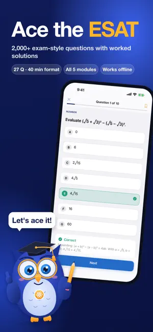 ESAT Prep screenshot 1