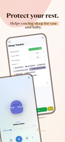 Postpartum Tracker iPhone screenshot