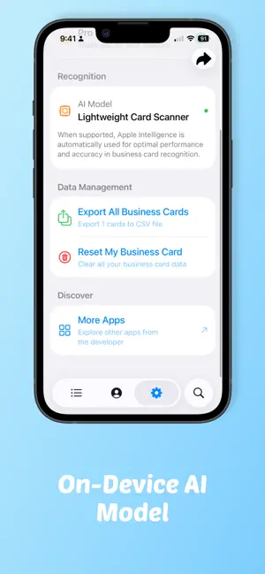 Business Card Organizer AIBiz screenshot 2
