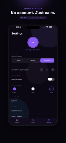BreathBuzz: Haptic Breathing Screenshot 5 of 5