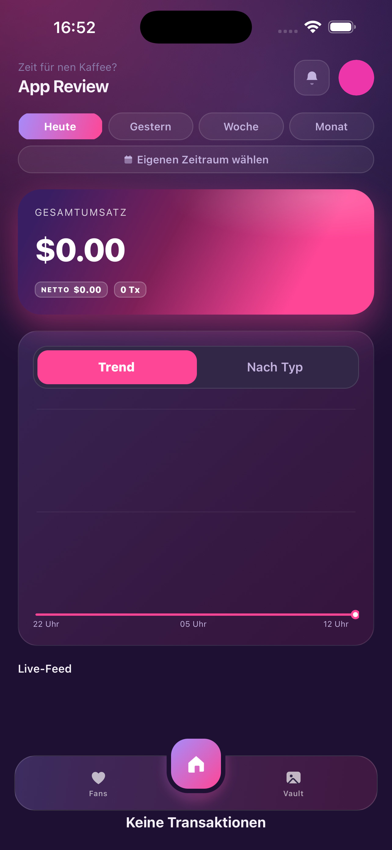 VYRE Management screenshot 2