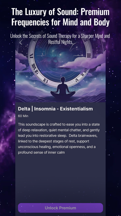 Brainwave Healing Sound iPhone screenshot 3 - Lifestyle app