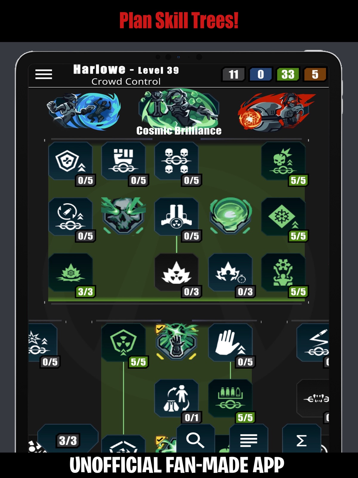 Skill Tree for Borderlands 4 ipad screenshot 1
