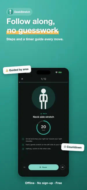 DeskStretch: Stretch Reminder screenshot 2