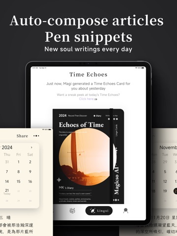 Magicso - AI Note Assistant iPad screenshot