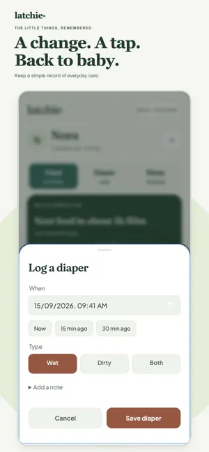 Latchie – Baby Tracker screenshot 3