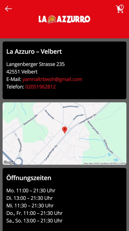 La Azzuro Velbert screenshot-3