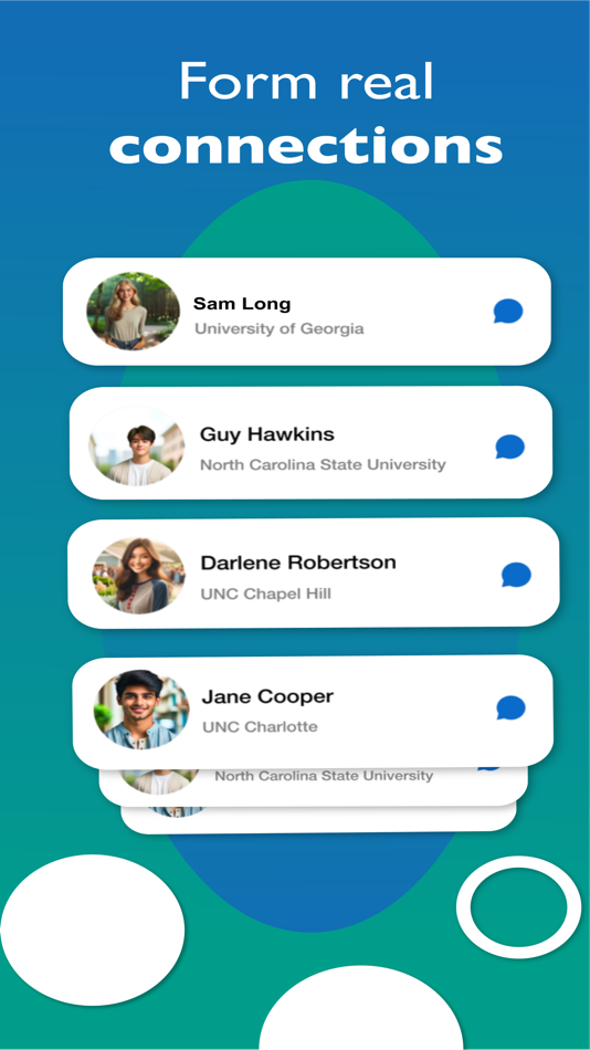 #4. Afuse - Your College Circle (iOS) Podle: Huntsman Solutions LLC