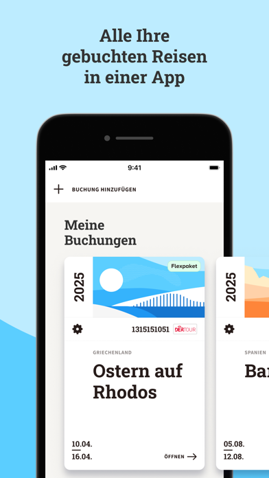 MyDERTOUR | Reisebegleiter iPhone screenshot 1 - Travel app