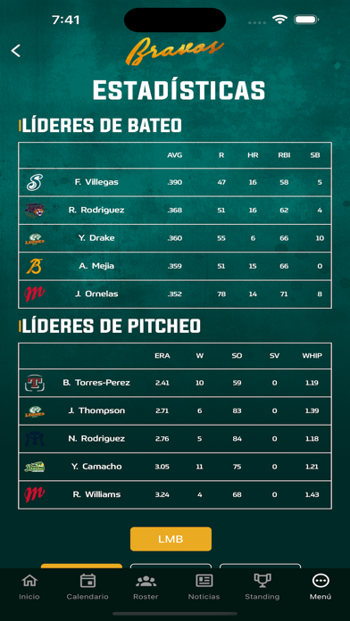 Bravos de León Oficial Screenshot