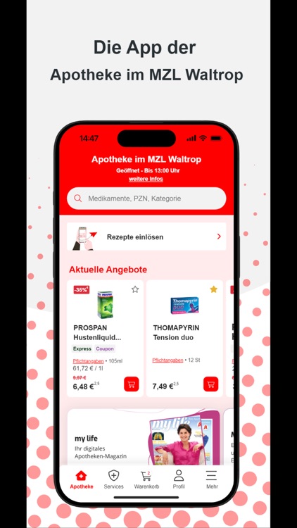 Neue Apotheke im MZL Waltrop