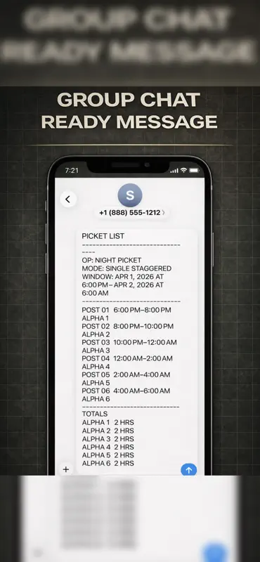 Picket List screenshot 2 of 10