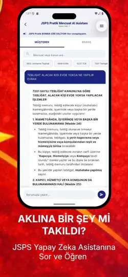 JSPS Pratik iPhone Ekran Görüntüsü 2