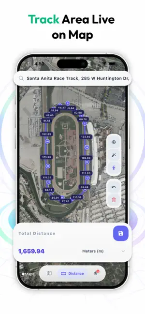 GPS Area Distance Measure screenshot 3