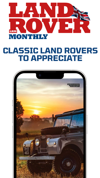 Land Rover Monthly Screenshot