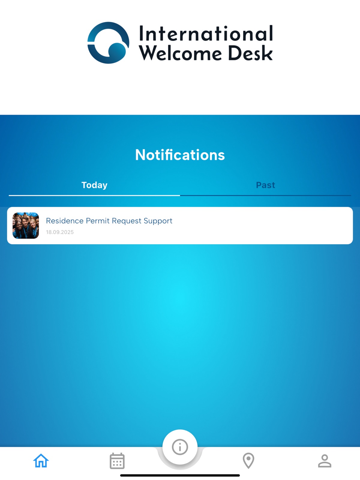 International Welcome Desk ipad screenshot 3