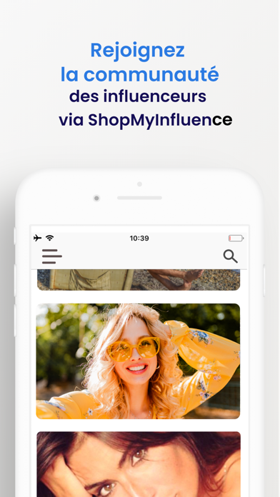 Screenshot #1 pour ShopMyInfluence