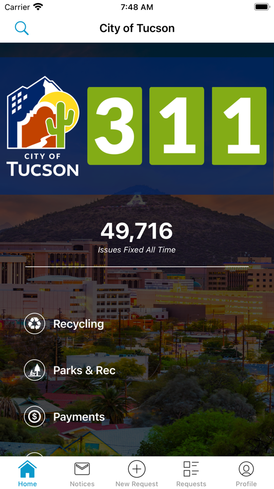 #1. Tucson 311 (iOS) 由: City of Tucson