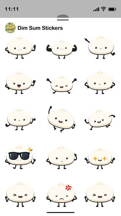 Dim Sum Stickers! Screenshot