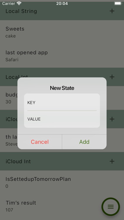 ShortcutsStateStorage screenshot-3