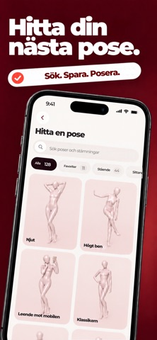Empose: Aesthetic Poses iPhone screenshot 2