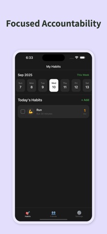 Failure: Nagging Habit Tracker screenshot