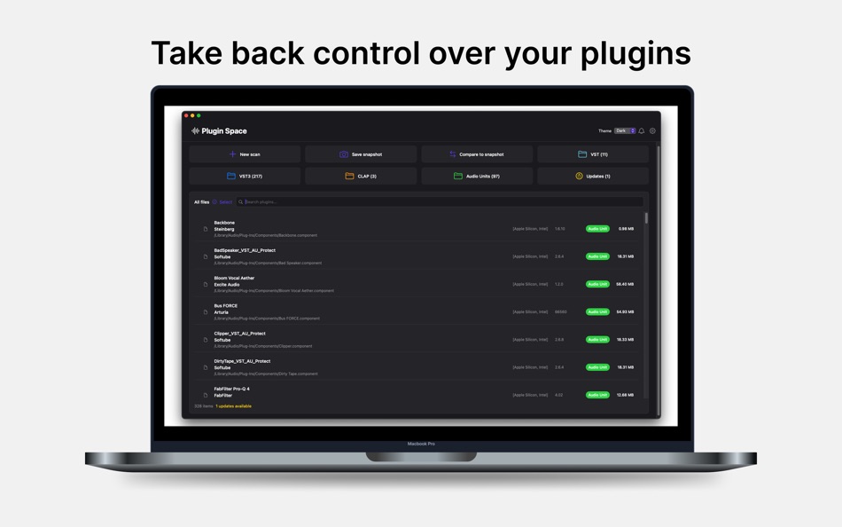 #2. Plugin Space (macOS) By: Yosi Mizrachi