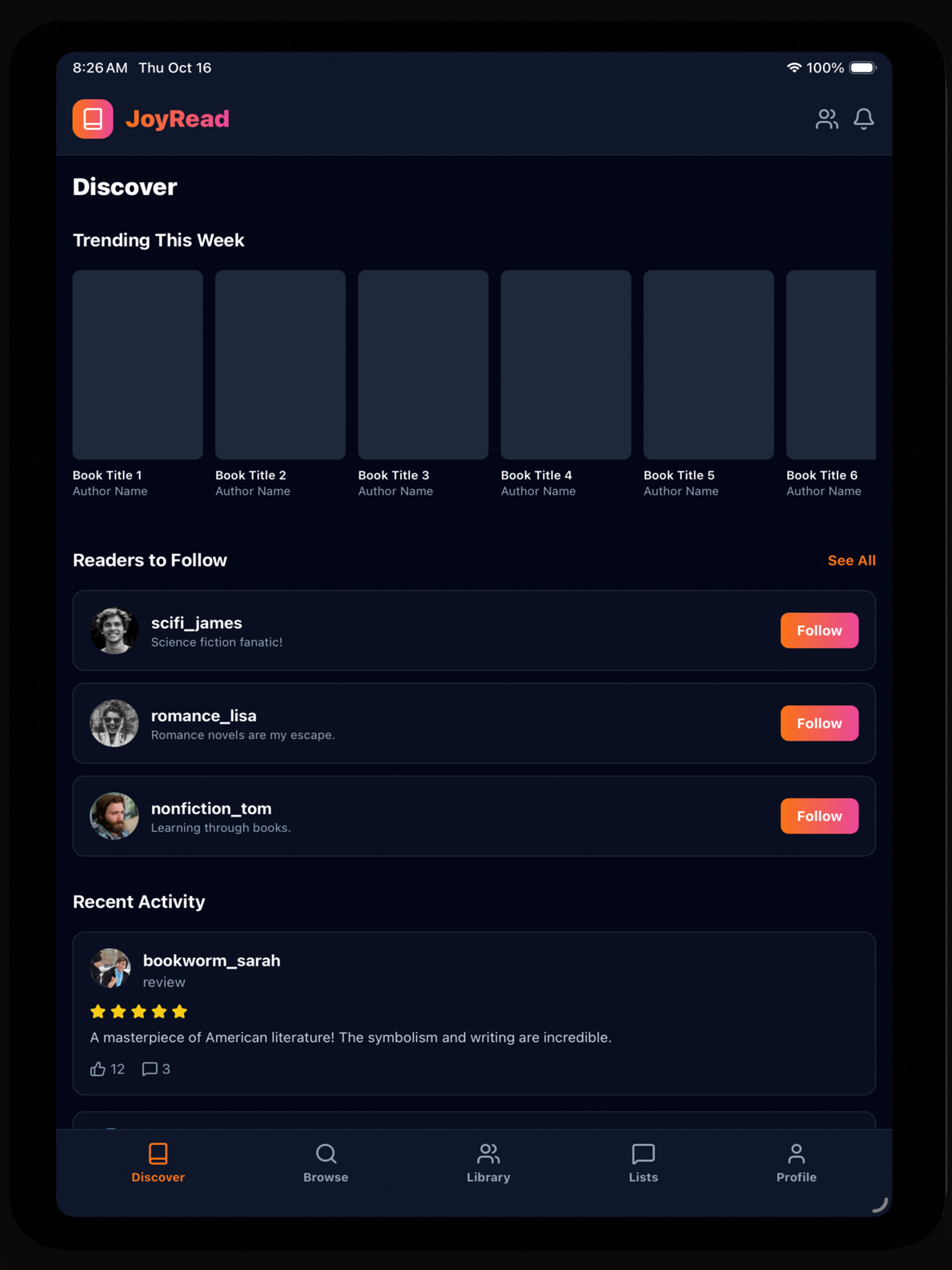 JoyRead Club screenshot 16