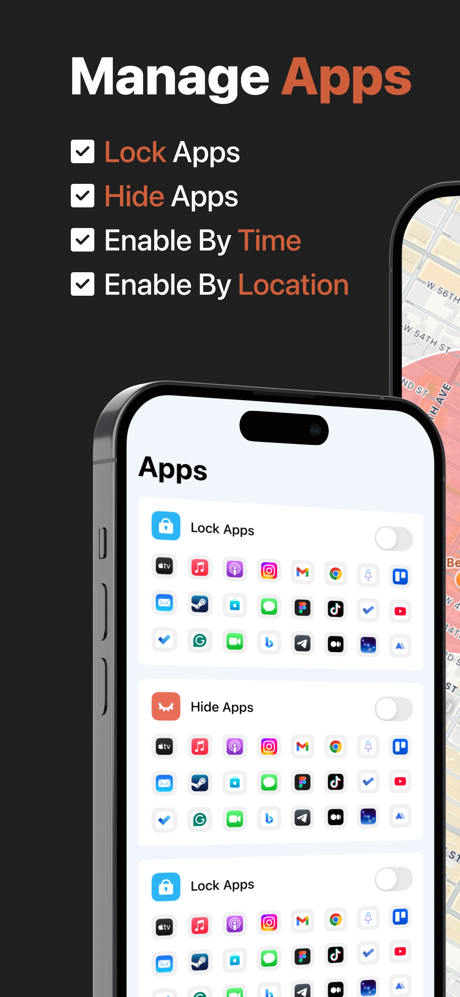 iSetting-Lock App & Hide App screenshot 1