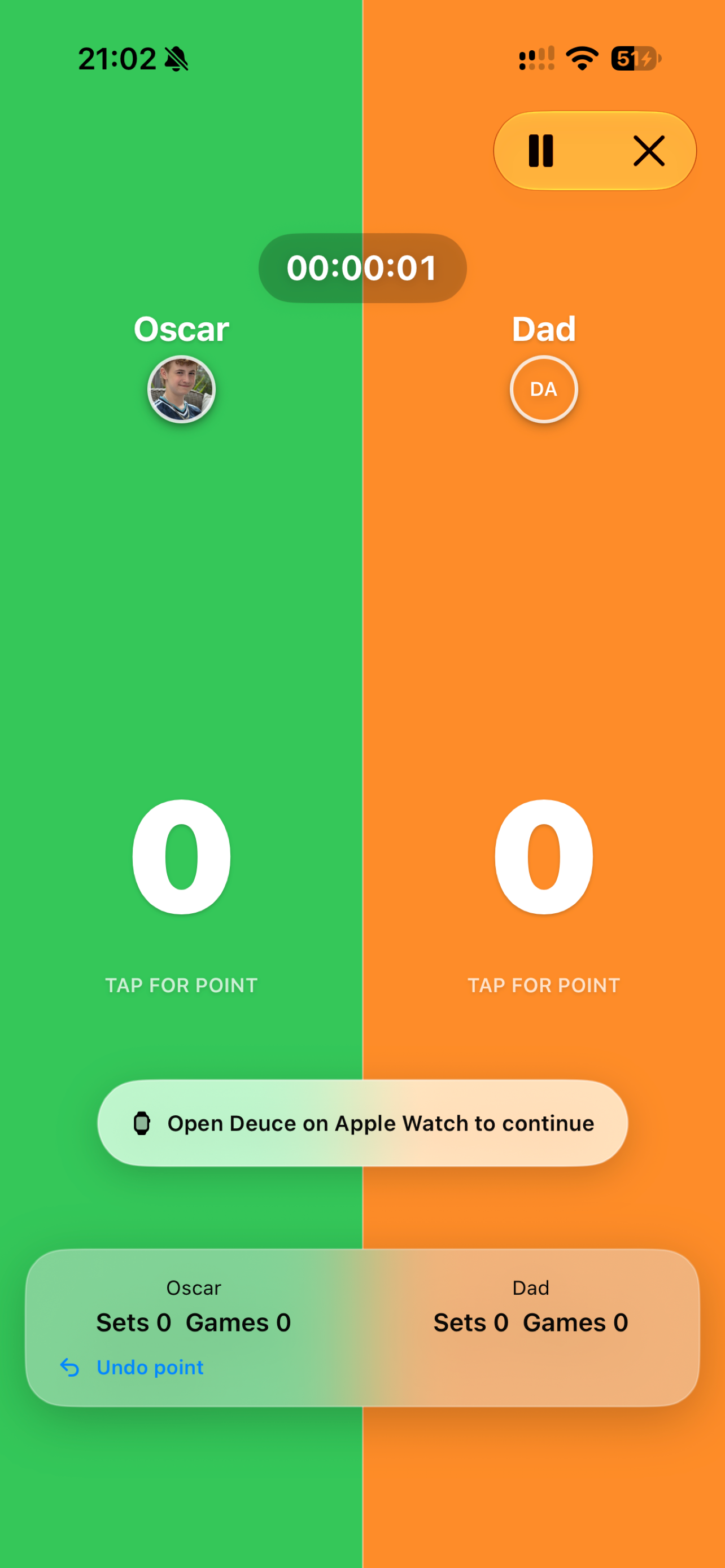 Deuce - Tennis Score screenshot 4