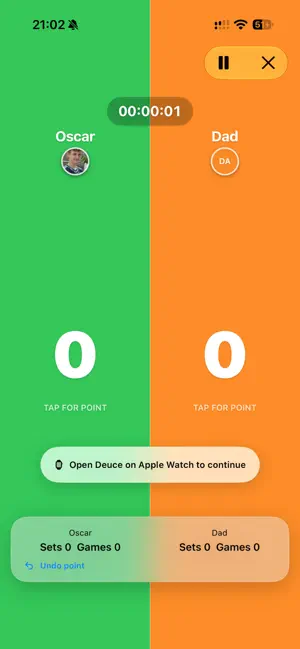 Deuce - Tennis Score screenshot 4