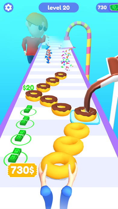 Screenshot #2 pour Bakery Stack Cooking Games