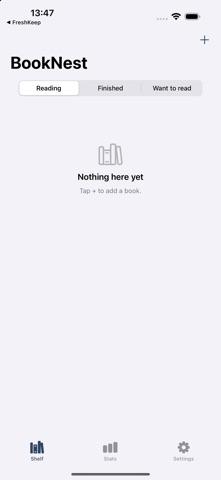BookNest: Reading Log screenshot 2
