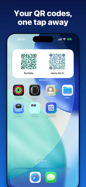 QR Scanner & Creator: QRWallet screenshot 1