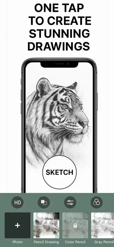 Dessin Peinture Pencil Sketch screenshot 2 of 10