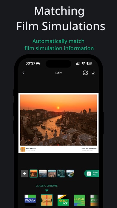 FujiStyle - Film Recipes Frame Screenshot