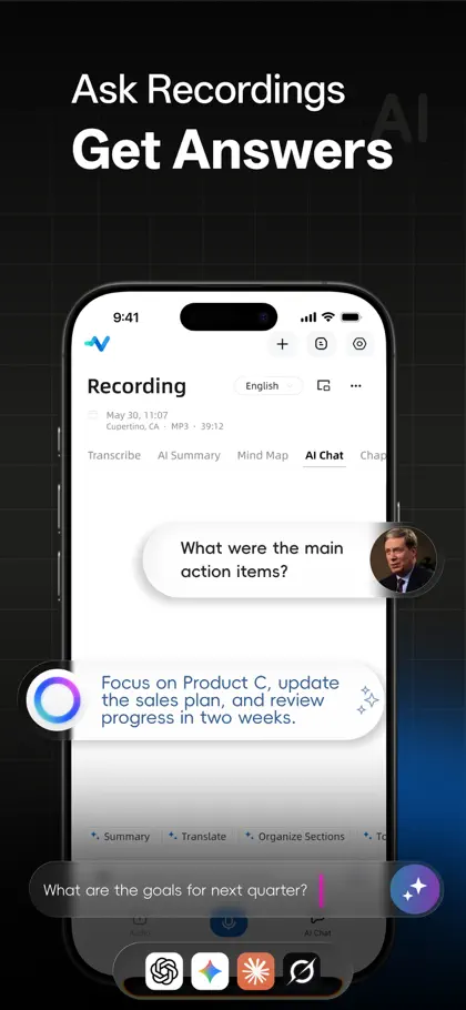 Atter AI: Transcribe Meetings ekran görüntüsü 4 / 6