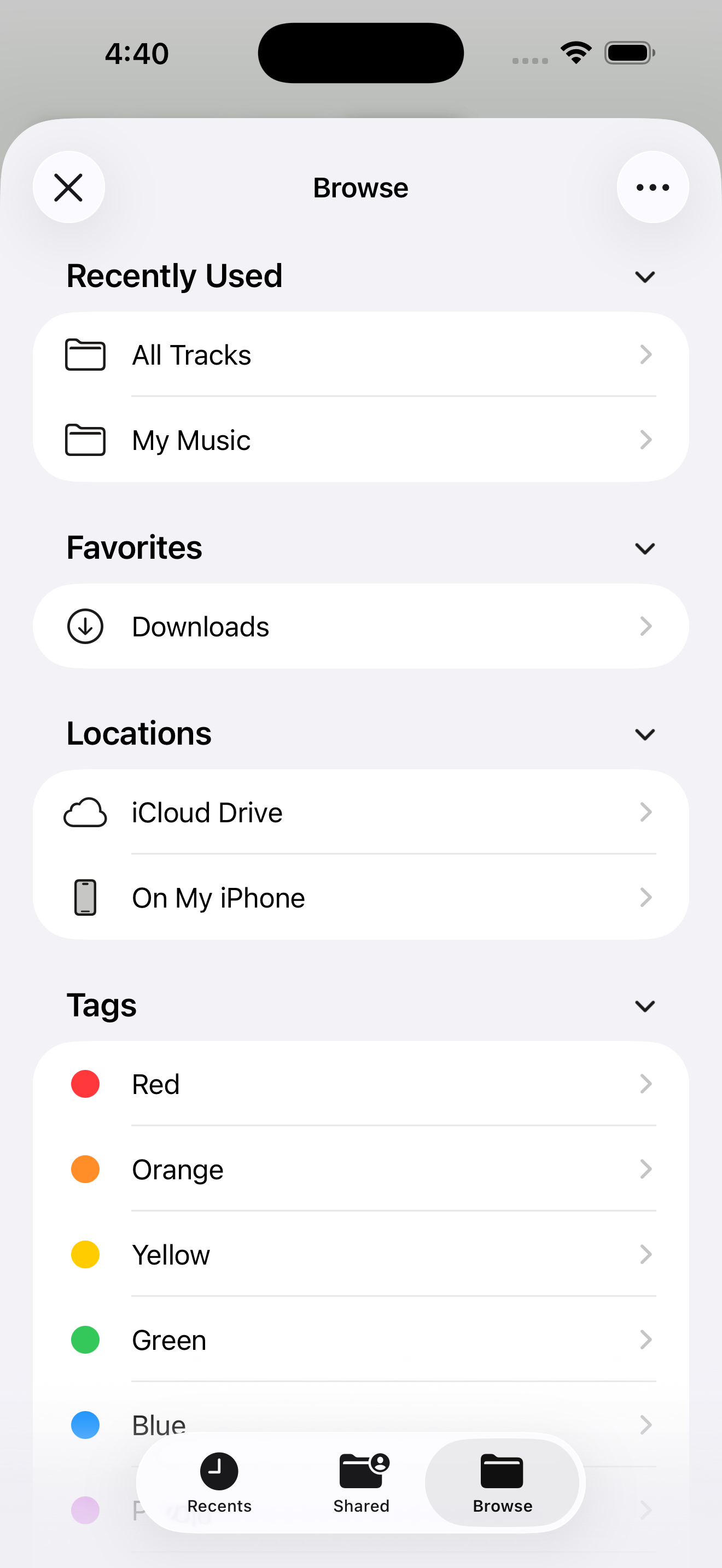 Solaris Music Player screenshot 8