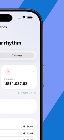Numa — Expenses Tracker iPhone screenshot