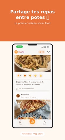 Nuuts, On mange quoi ce soir ? screenshot