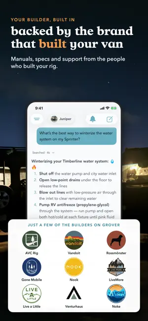 Grover: Camping and Community screenshot 3
