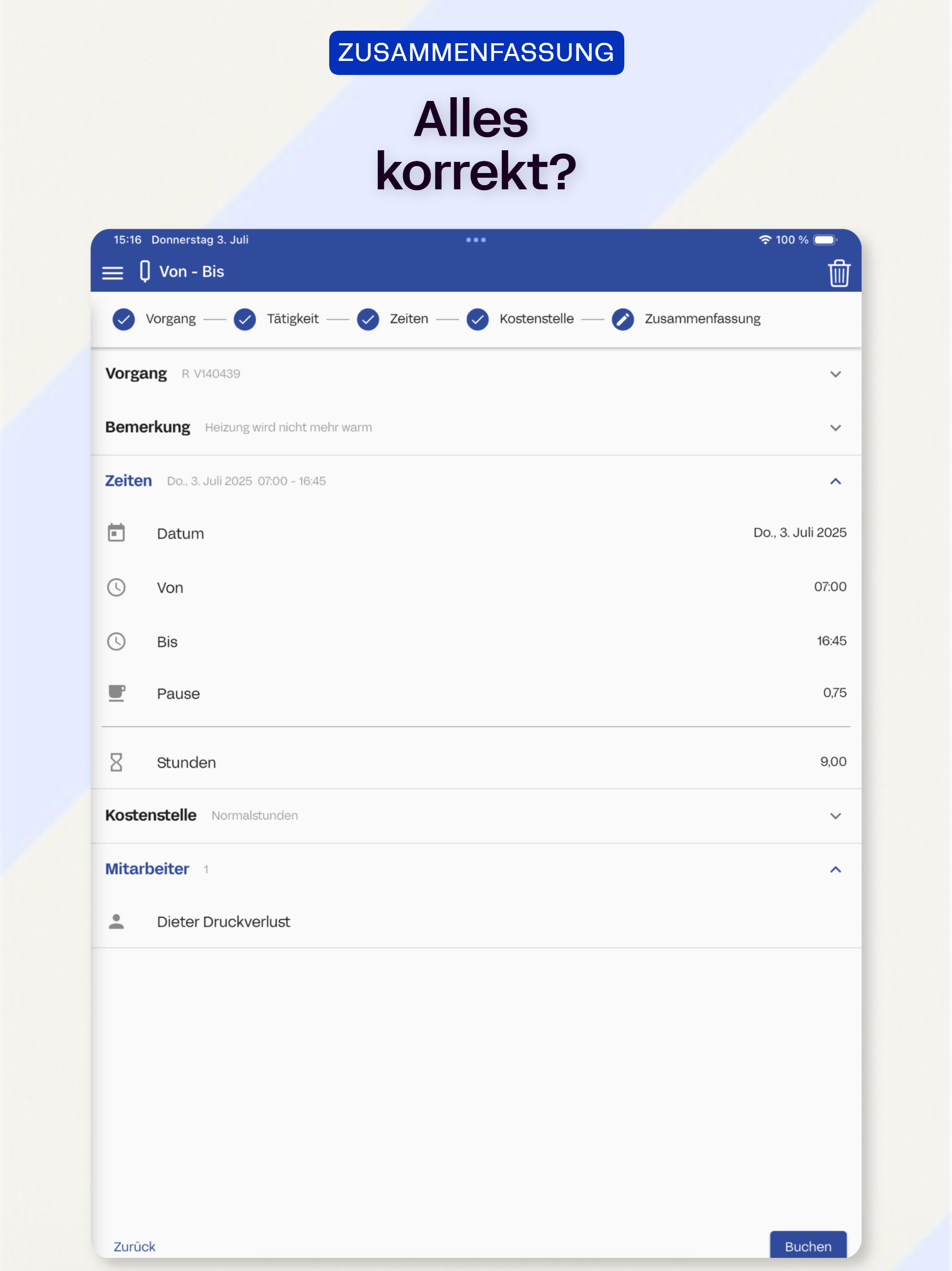 sykasoft Zeiterfassung